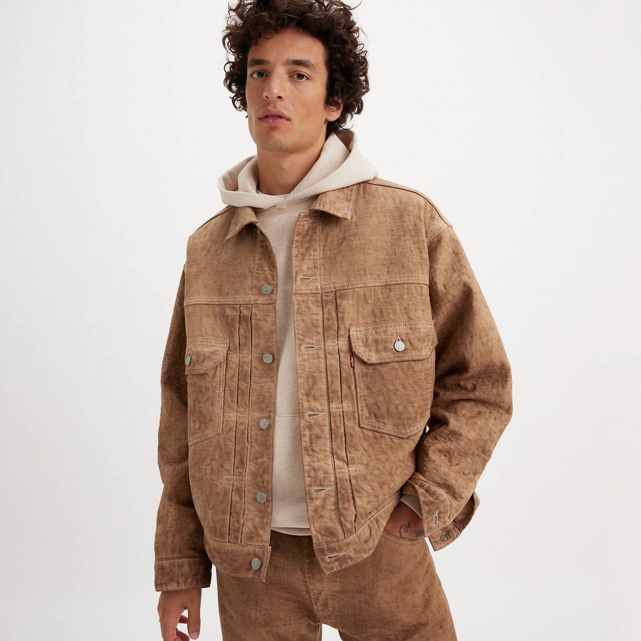 STÜSSY & LEVI’S® JACQUARD TRUCKER JACKET - 3