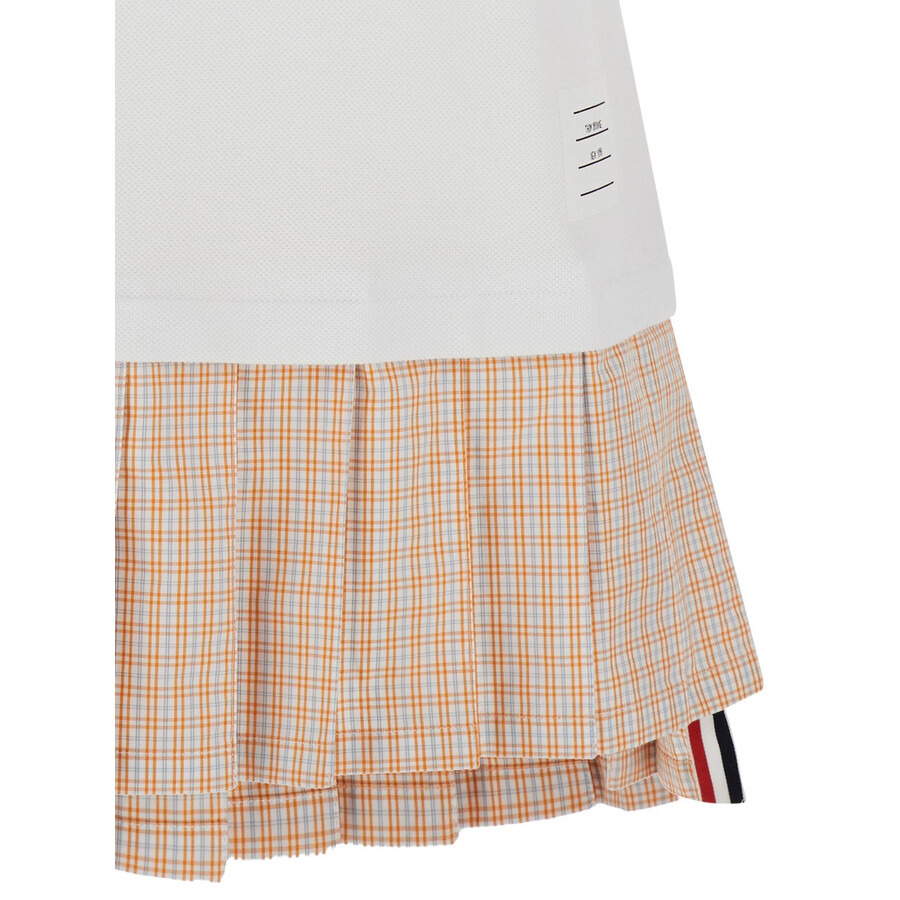 Thom Browne Classic Mini Pleated Polo Dress - 7