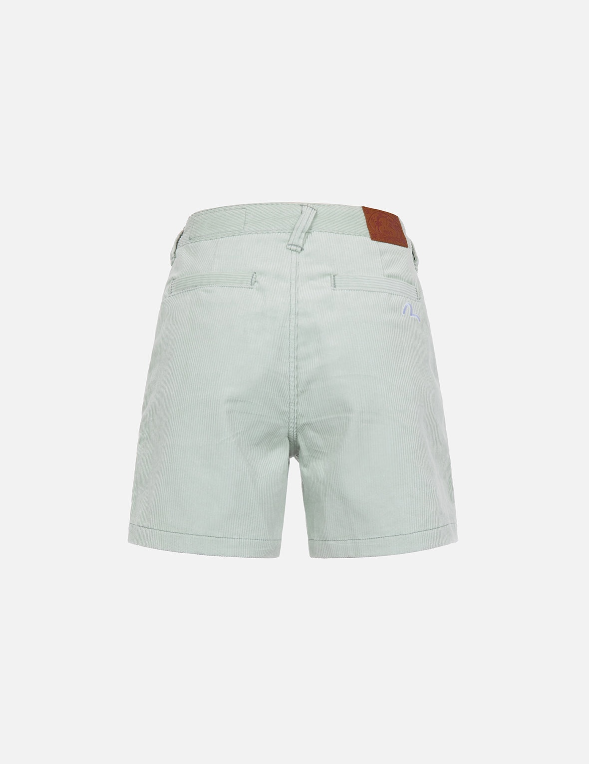 Seagull Embroidery Corduroy Shorts - 2