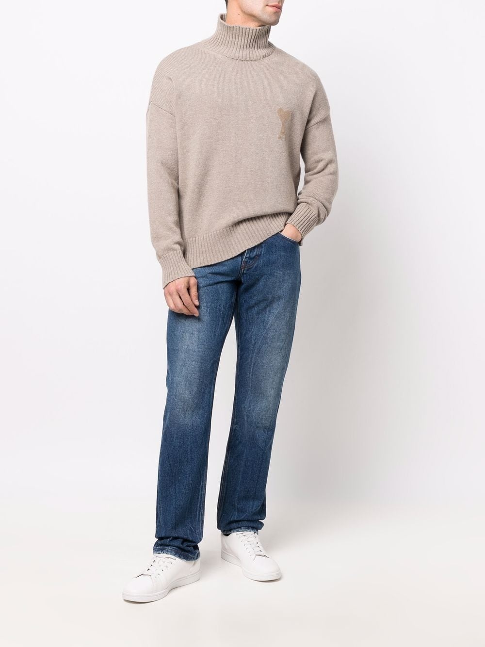 mid-rise slim-fit jeans - 2