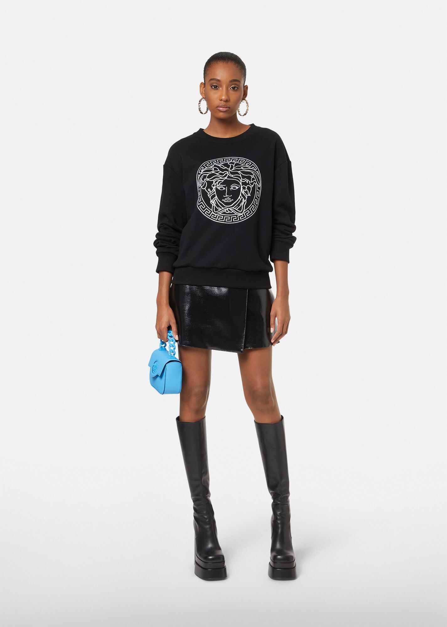 Medusa Crystal Sweatshirt - 4