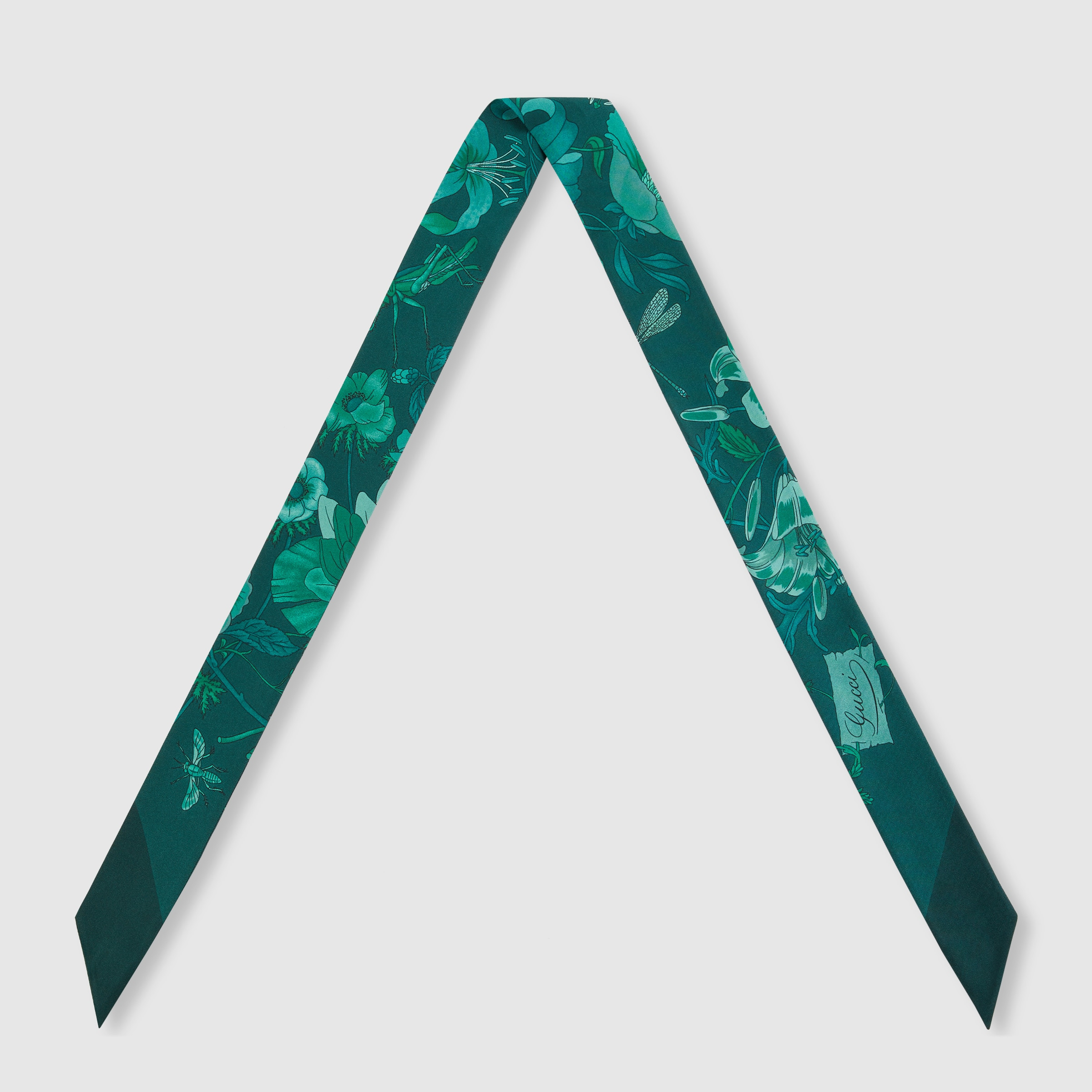 Printed silk ribbon - 2