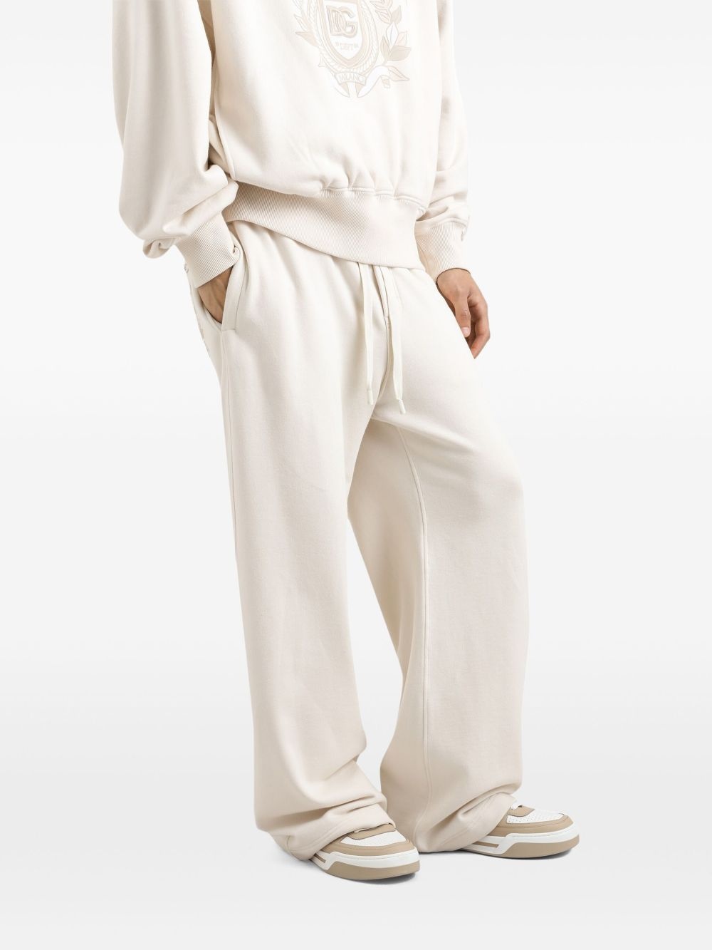 straight-leg track pants - 4