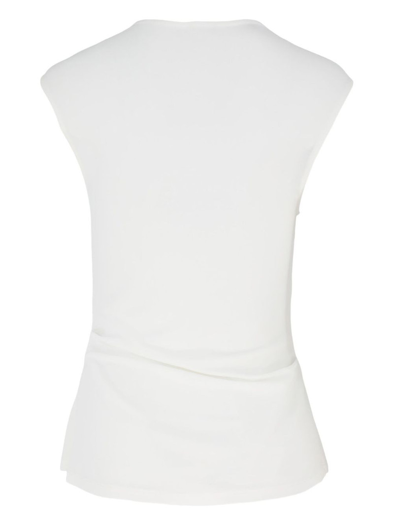 SIMKHAI cowl-neck draped top outlook