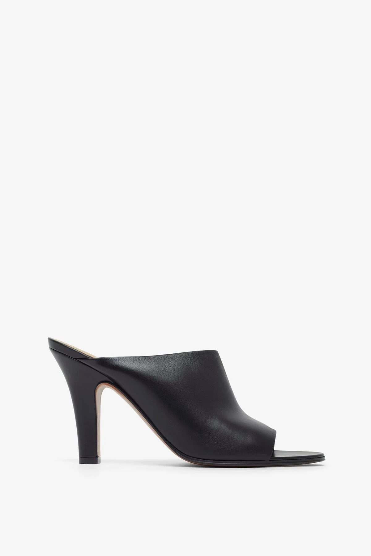 Signum black leather mules - 1