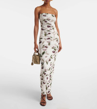 Stella McCartney Floral ruched maxi dress | mytheresa