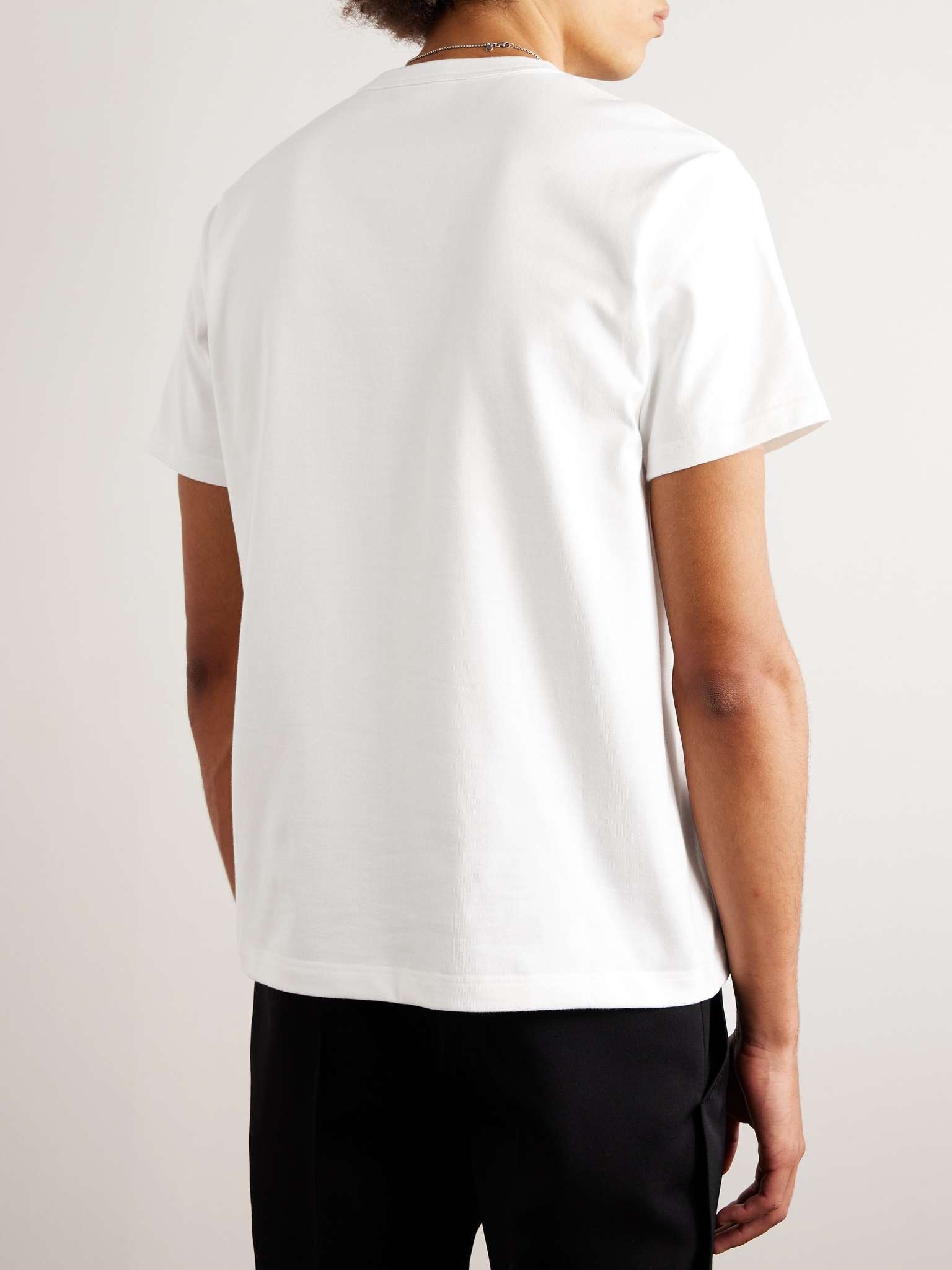 Logo-Print Cotton-Jersey T-Shirt - 3