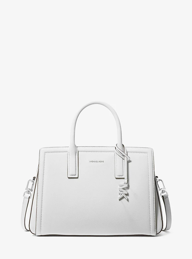 Laila Medium Leather Satchel - 1