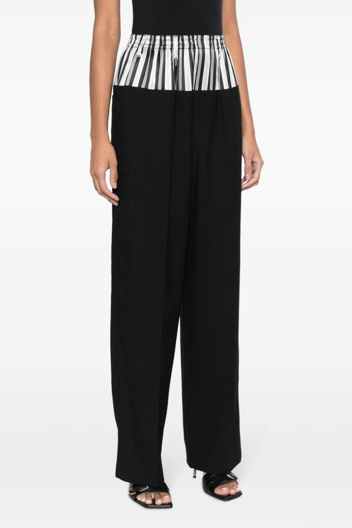 Basque trompe l'oeil pants - 2