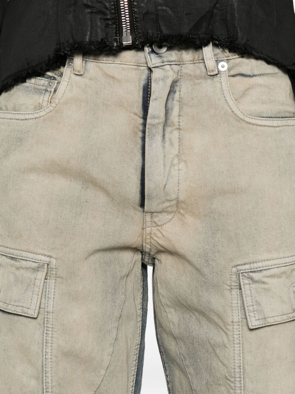 cargo pocket jeans - 5