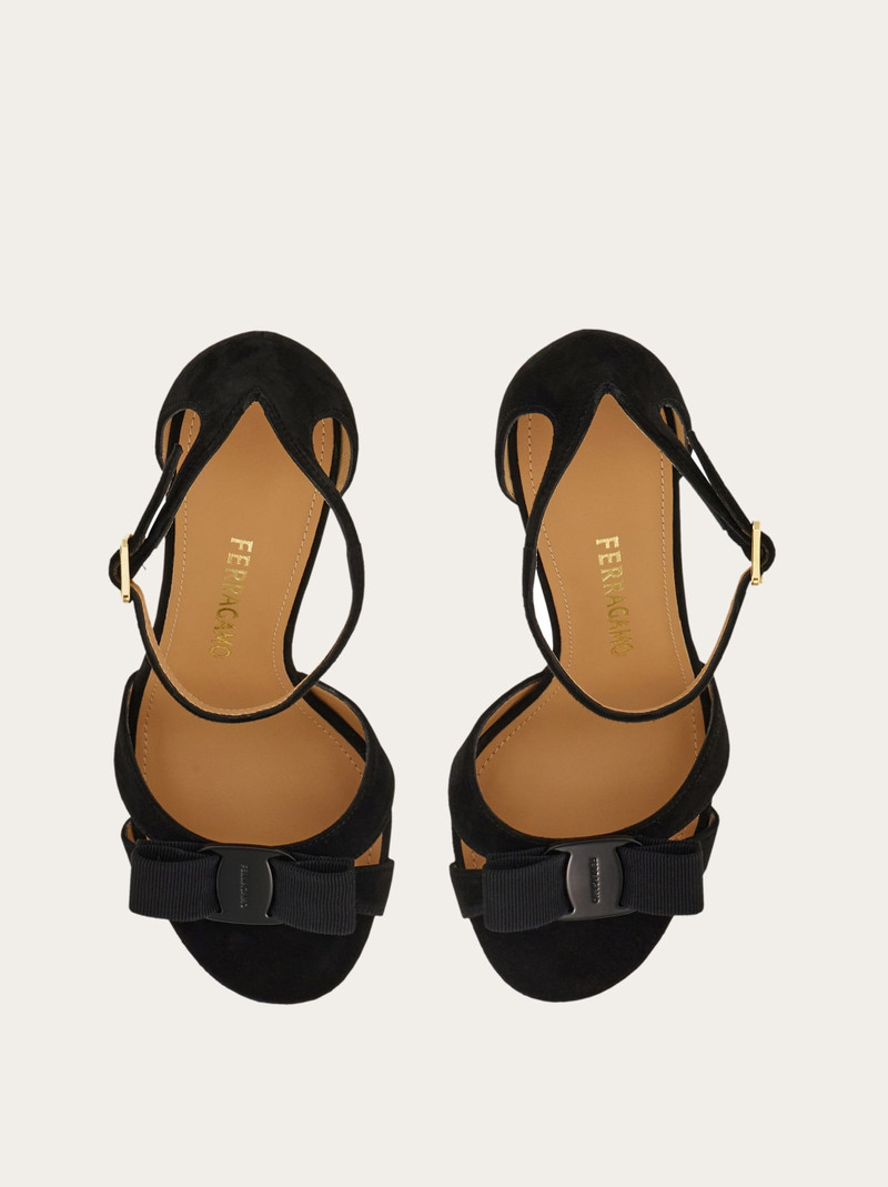 FERRAGAMO Vara bow embellished sandal outlook