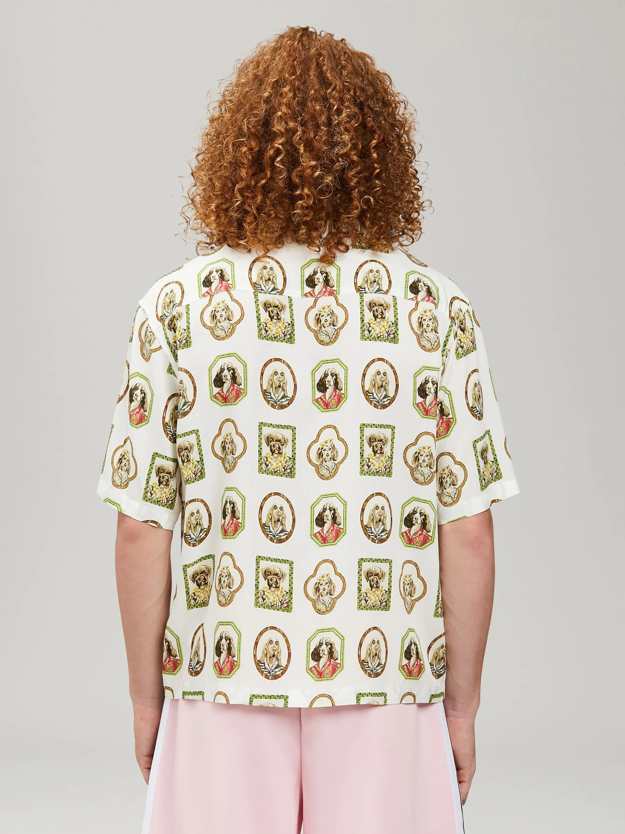 HAWAIIAN DOG BOWLING SHIRT - 5