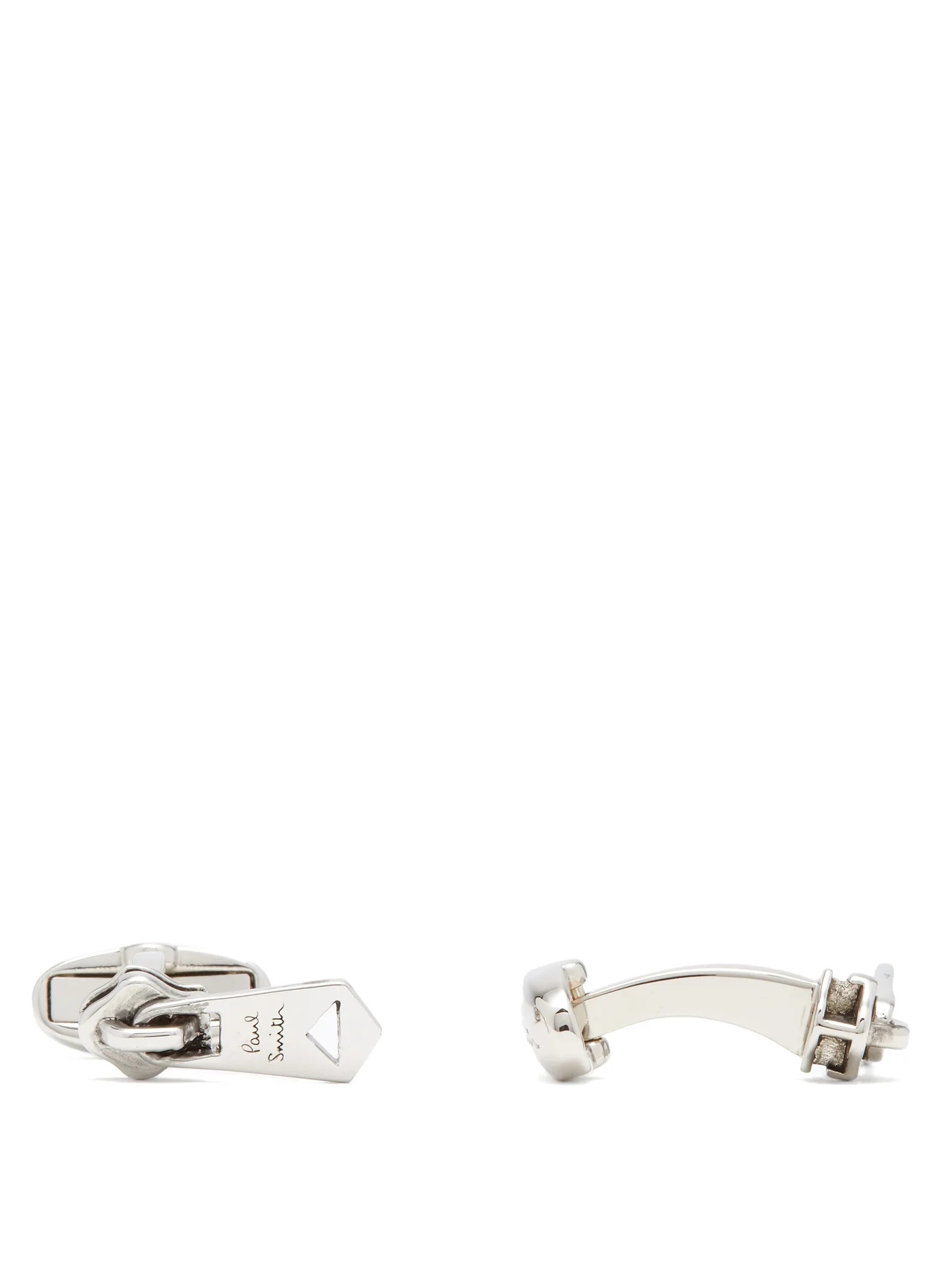 Zip metal cufflinks - 1