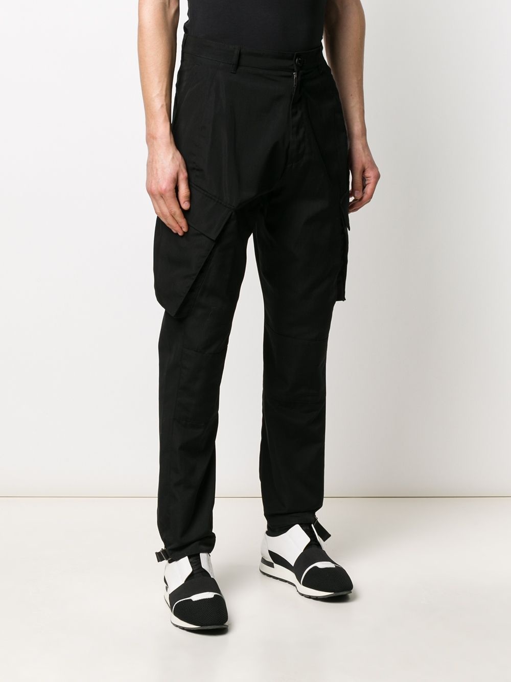 tapered cargo trousers - 3