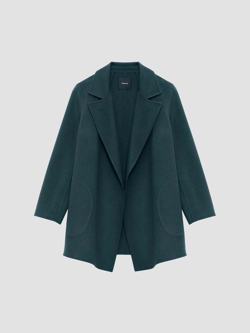 Women's Clairene Wool-Cashmere Blazer - Viridian 1