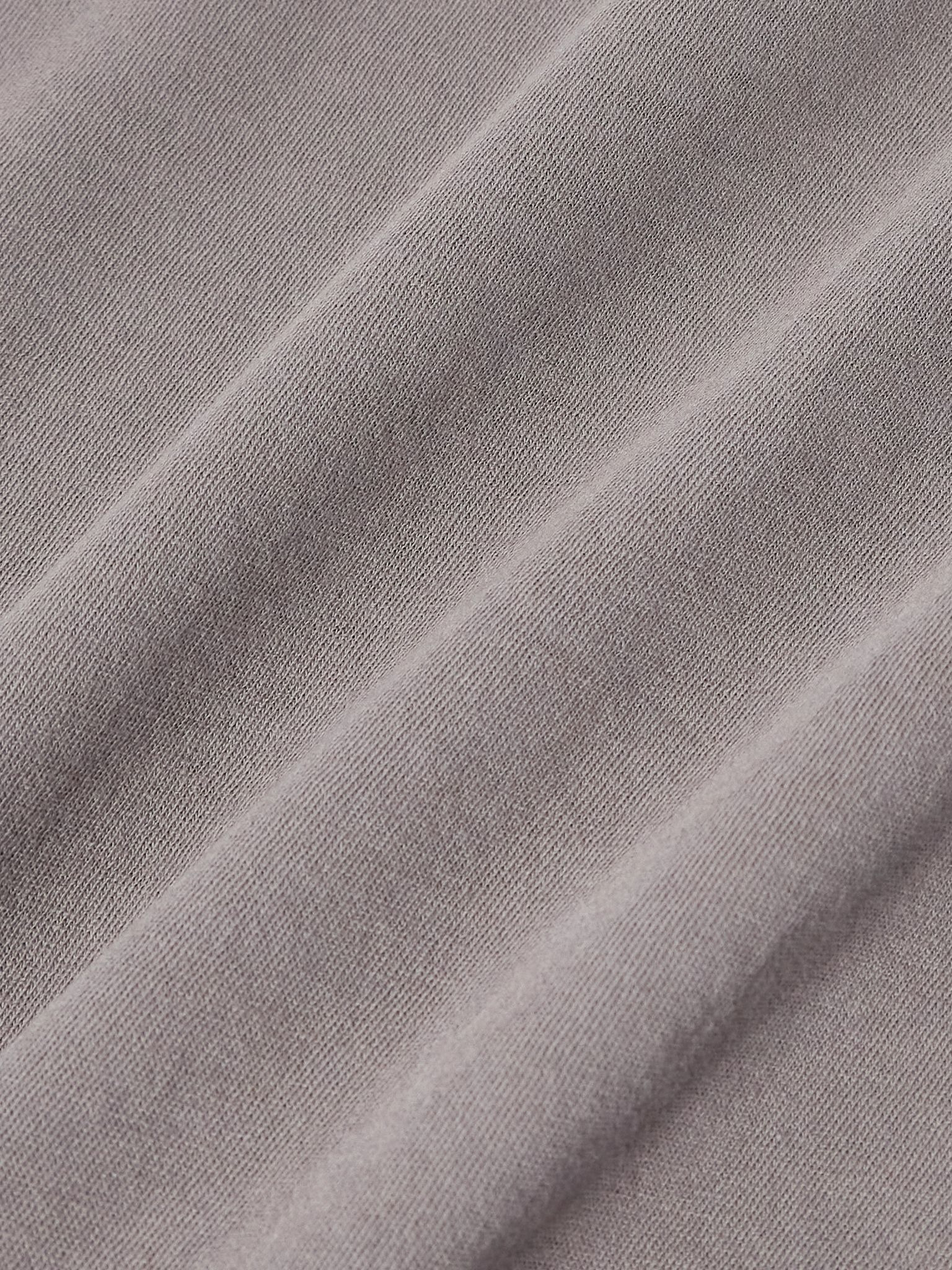 Niels Cotton-Jersey T-Shirt Gray - 5