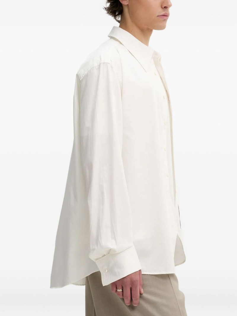 BLUEMARBLE logo-embroidered shirt outlook