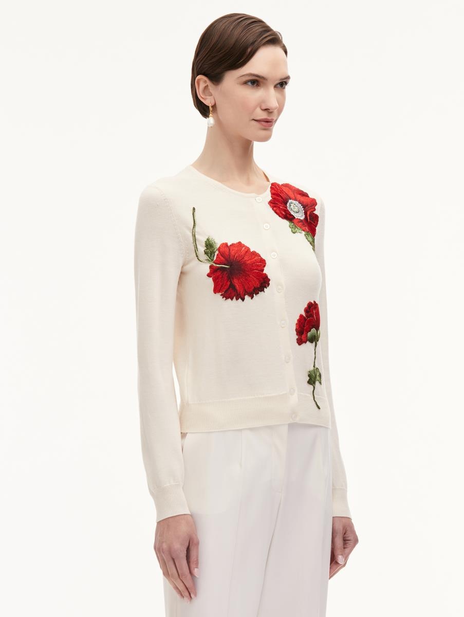 POPPY THREADWORK CARDIGAN - 4