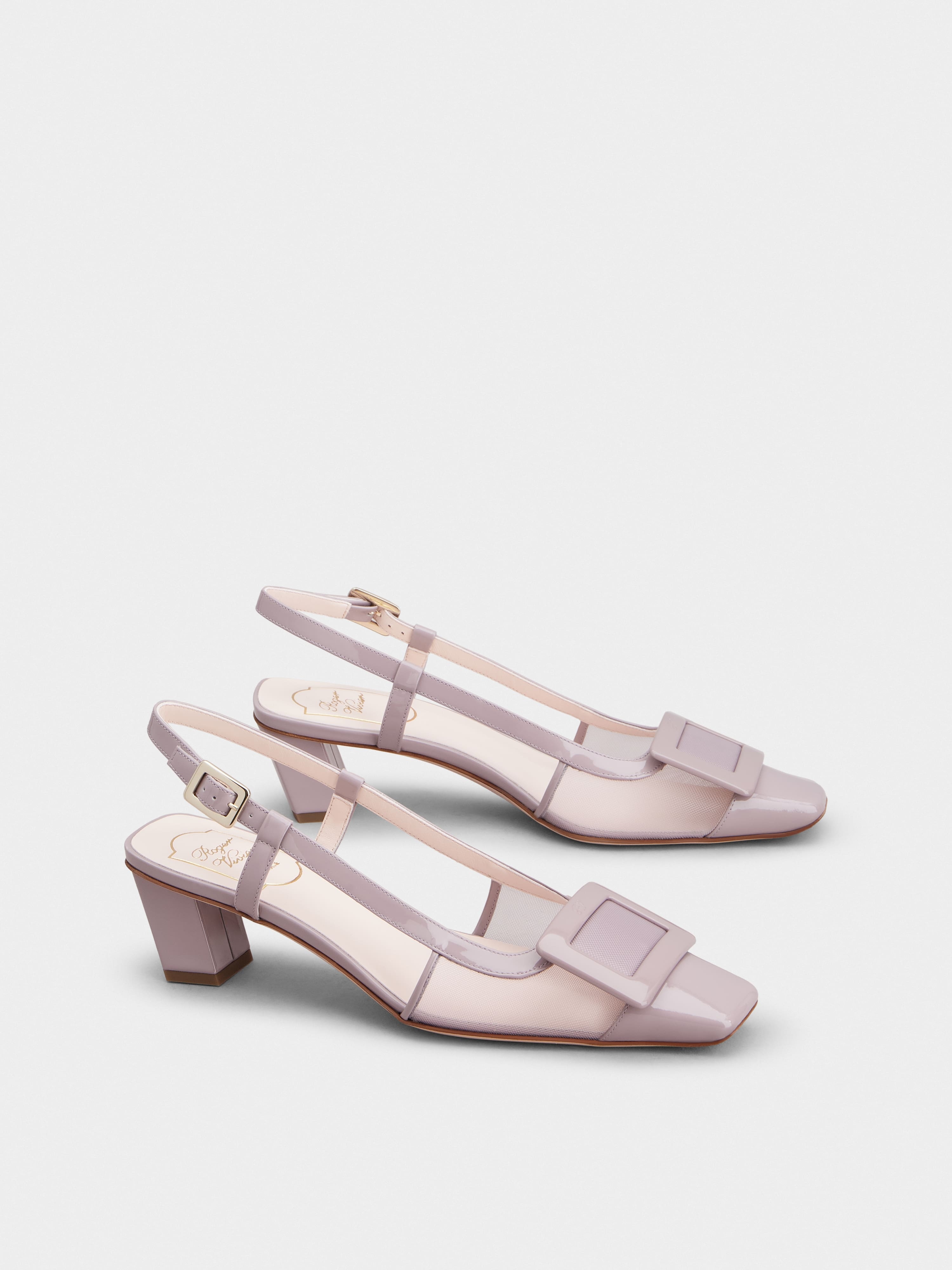 Belle Vivier Slingback Pumps in patent leather - 2