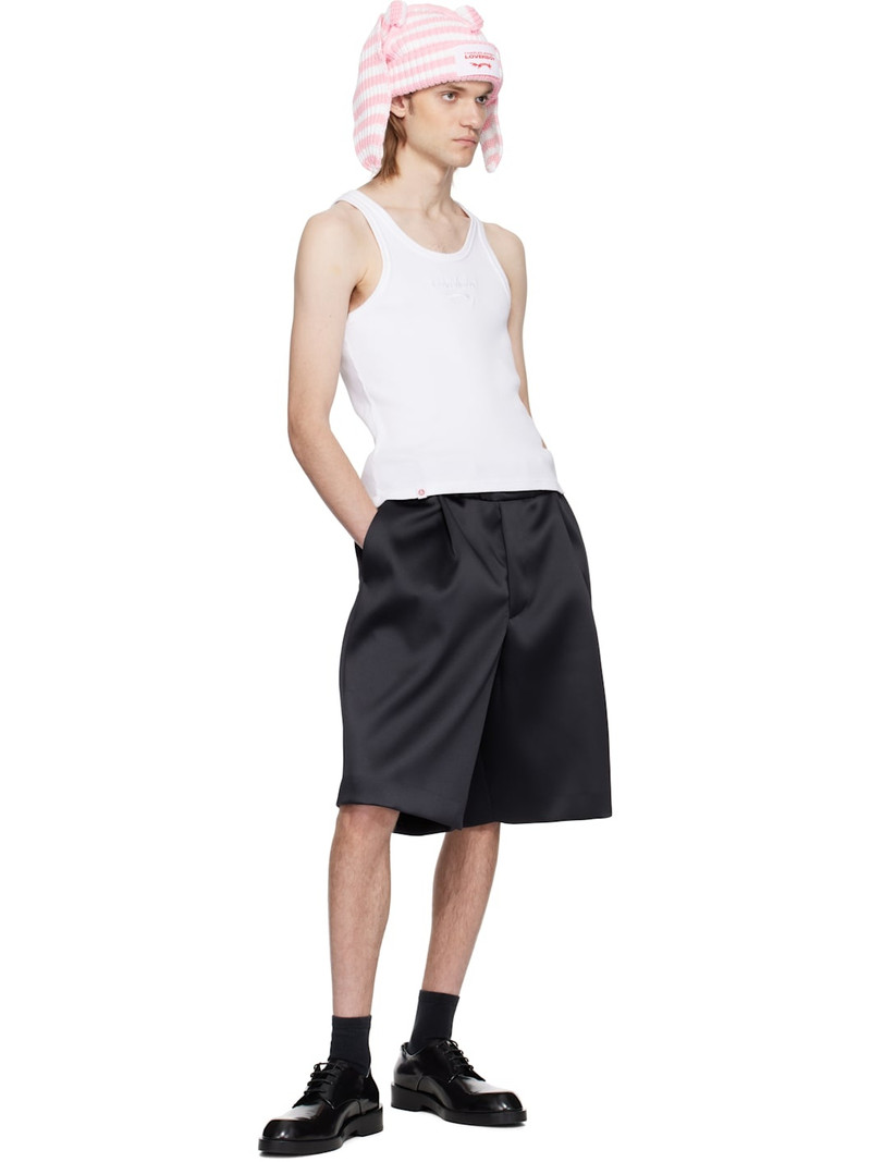 CHARLES JEFFREY LOVERBOY White Logo Tank Top outlook