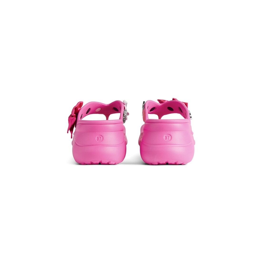Women's Crocs™ Thong Jibbitz™ in Glossy Pink - 5