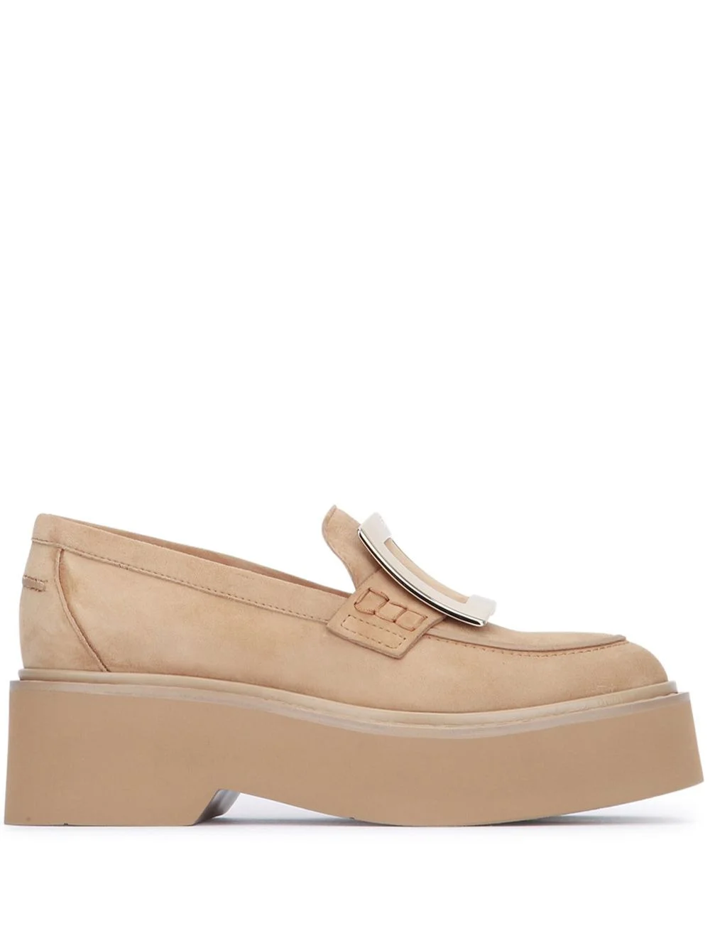 Roger Vivier Women Viv Rangers Leather Loafers - 1