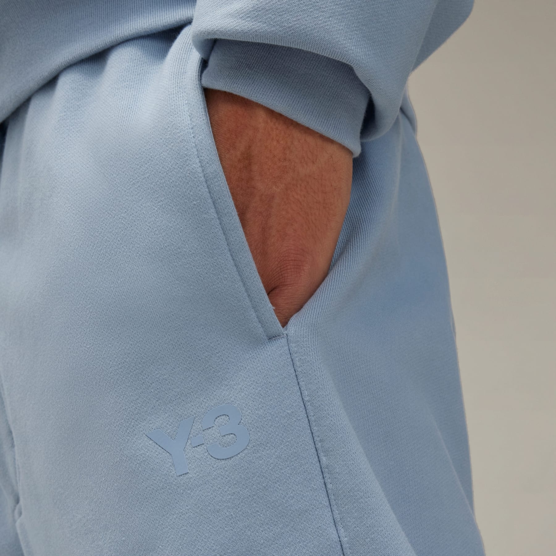 Y-3 Brushed Terry Cuffed Pants - 7