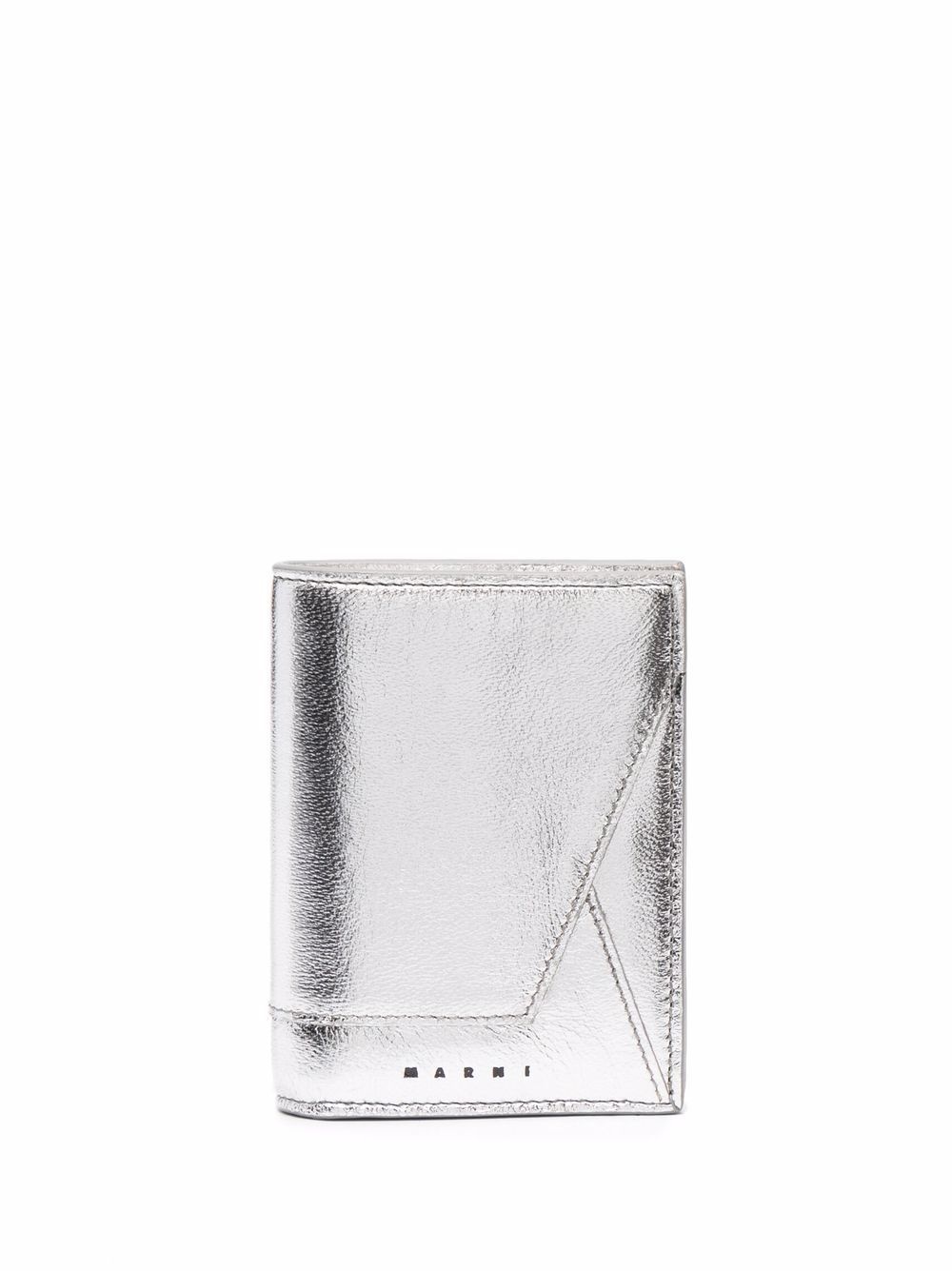 metallic bi-fold wallet - 1