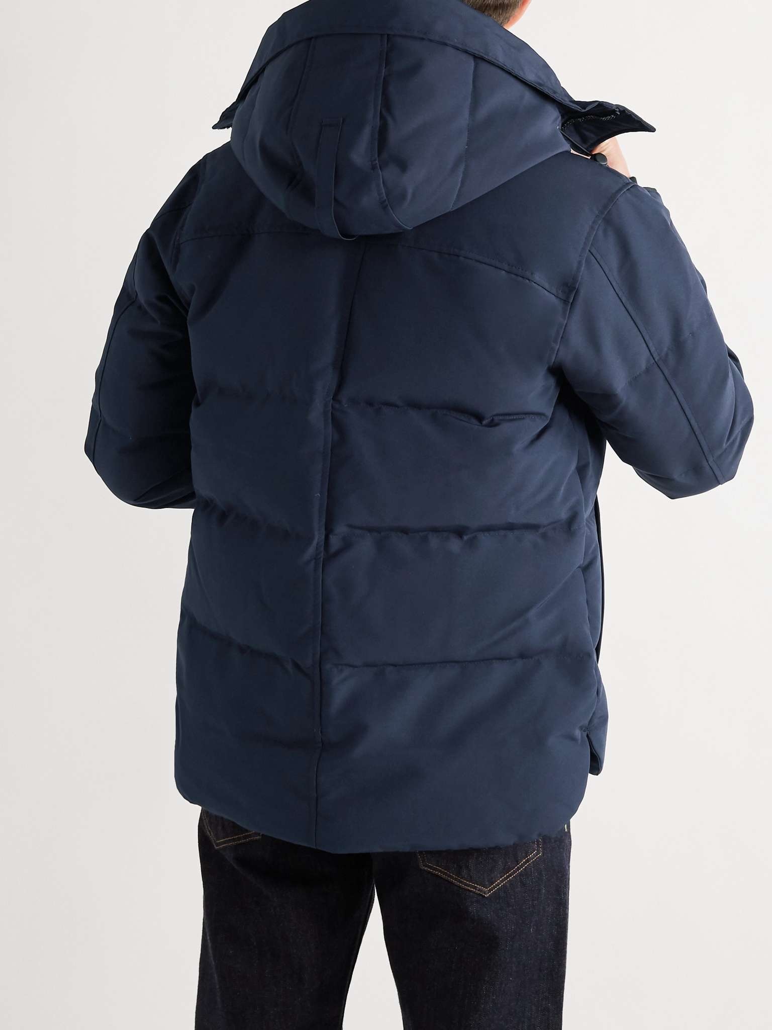 Macmillan Quilted Shell Hooded Down Parka - 4