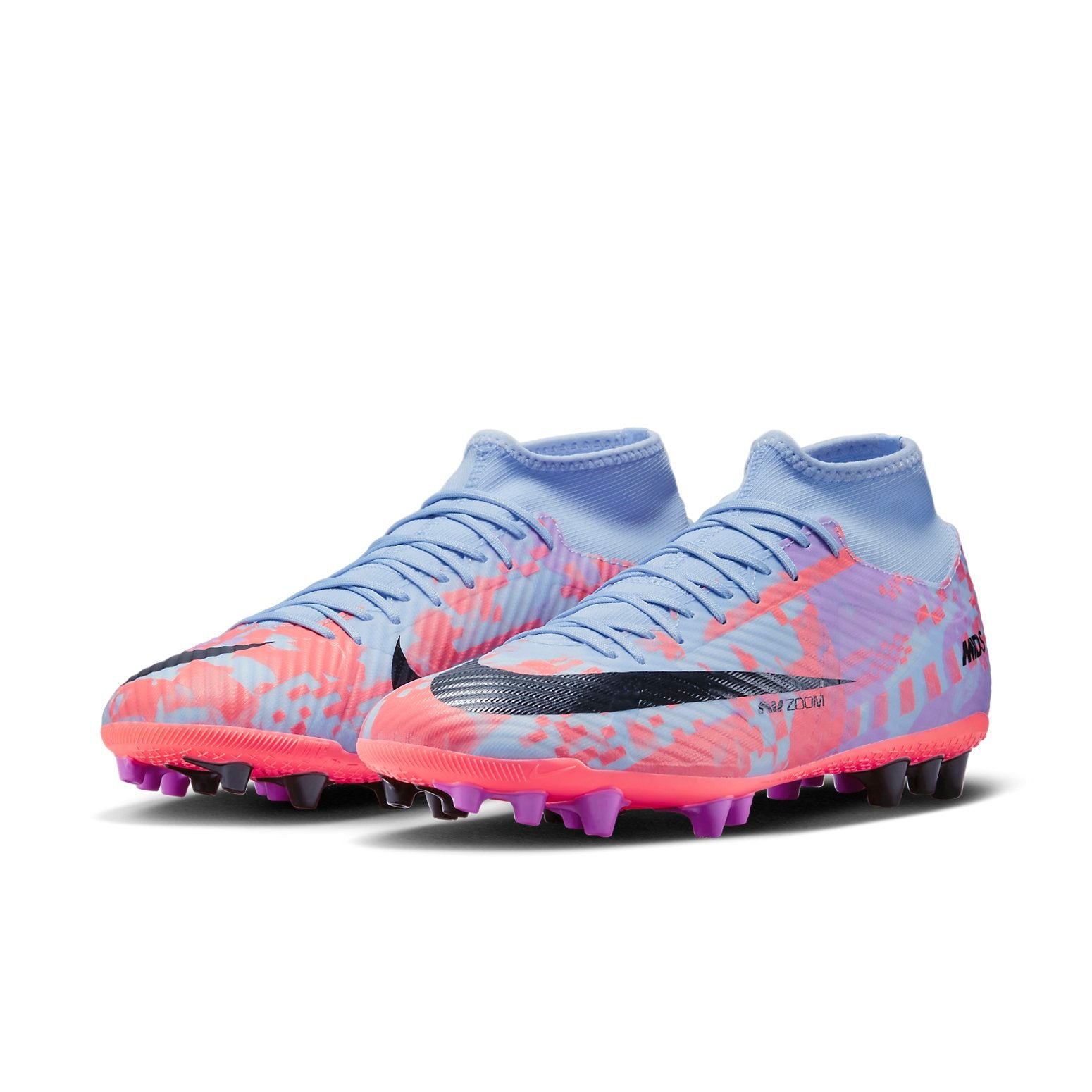 Nike Zoom Superfly 9 Academy MDS AG 'Blue Pink' DV2423-405 - 4