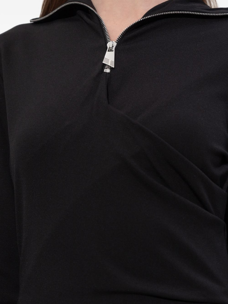 half-zip mini dress 5