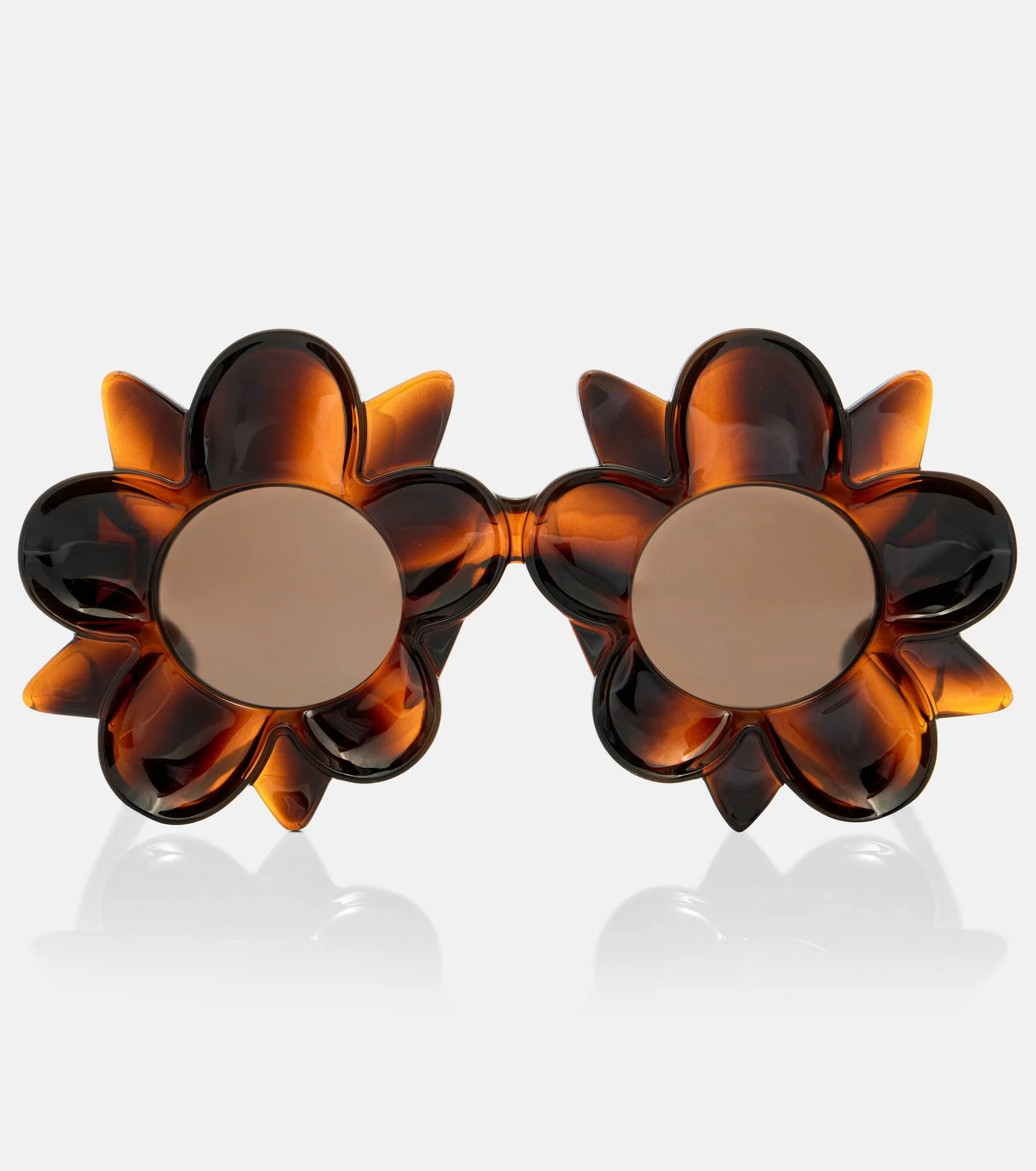 Peggy Flower round sunglasses - 1