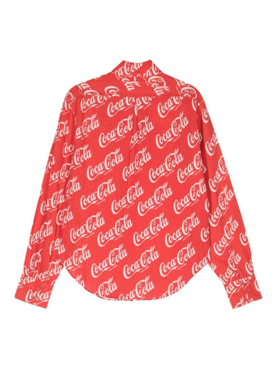 ERL Coca-Cola print shirt outlook