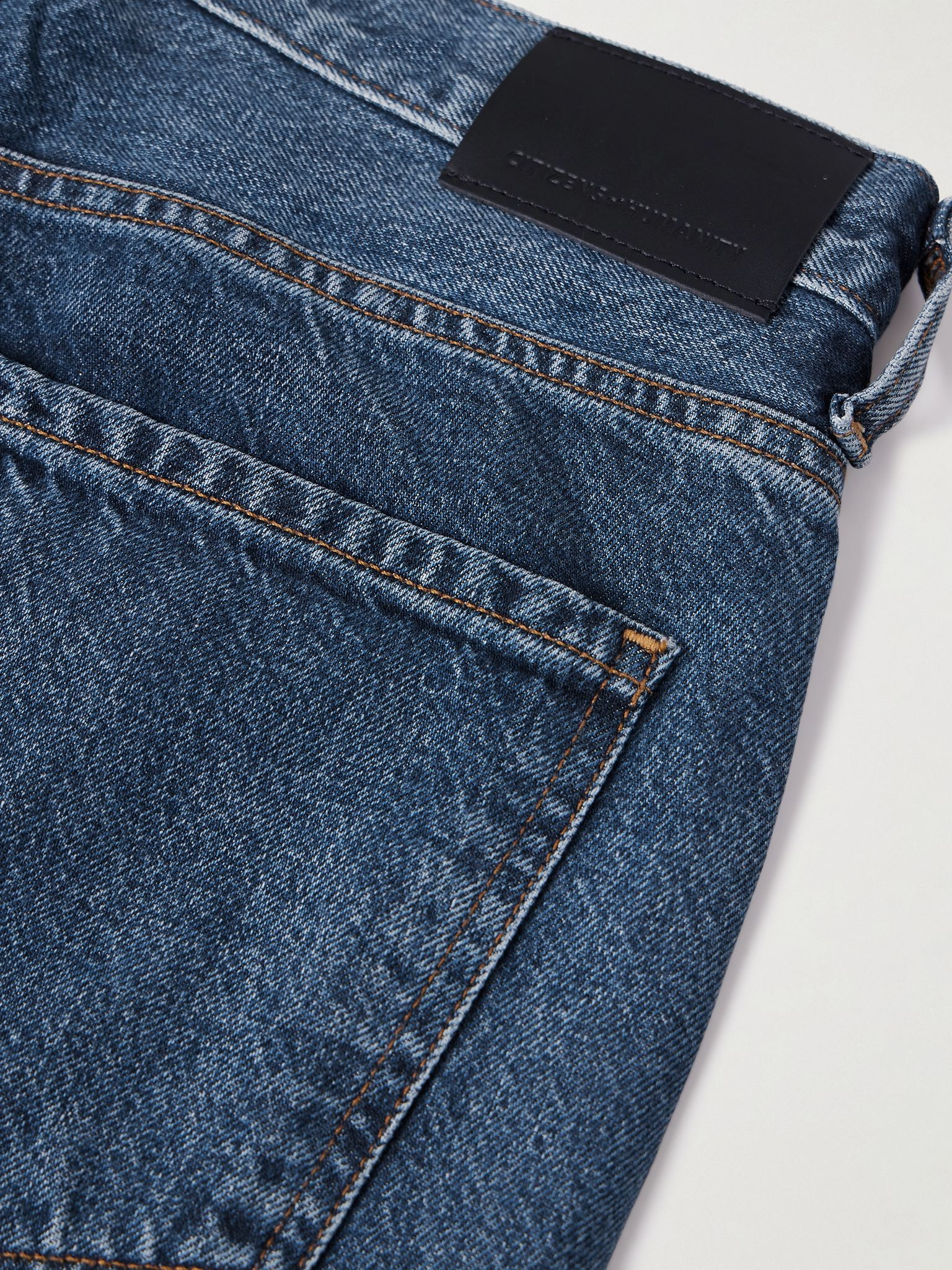 Annina high-rise wide-leg jeans - 33" Mid denim - 6
