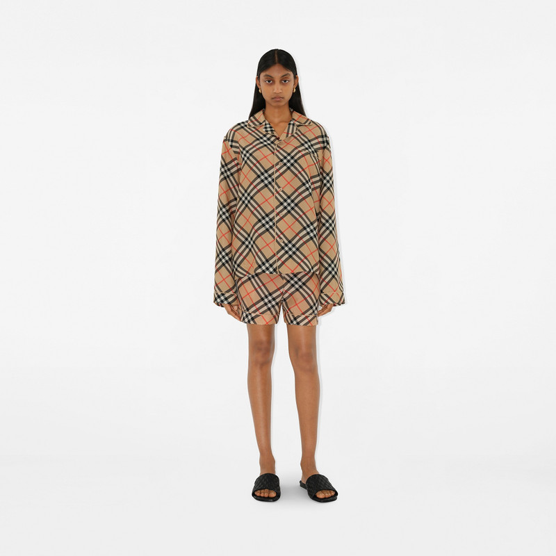 Burberry Leather Quilt Slides outlook