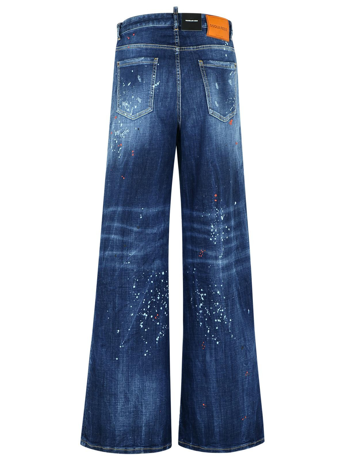 Dsquared2 'Travaller' Blue Denim Jeans Women - 3