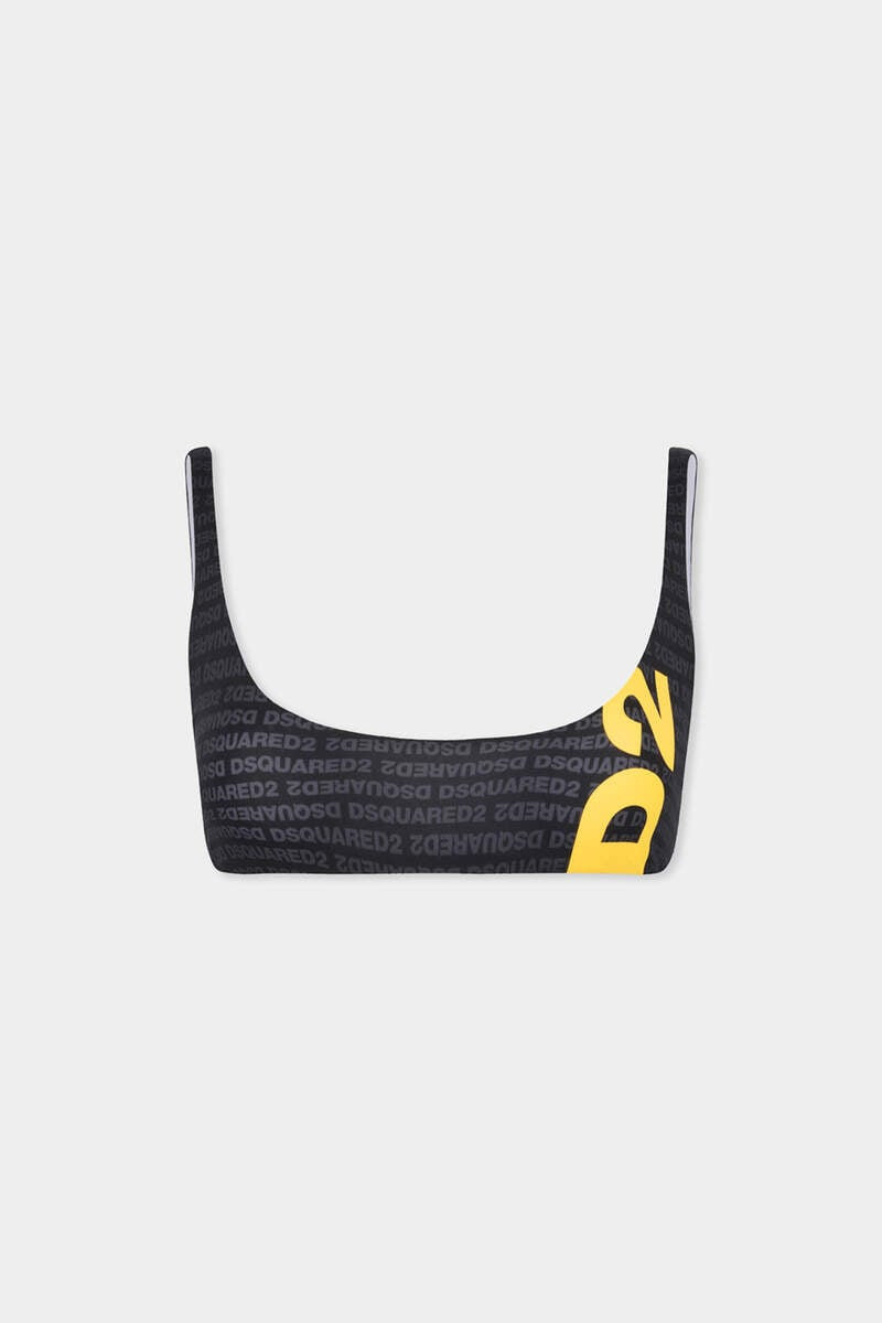 DSQUARED2 LOGO BIKINI TOP 1