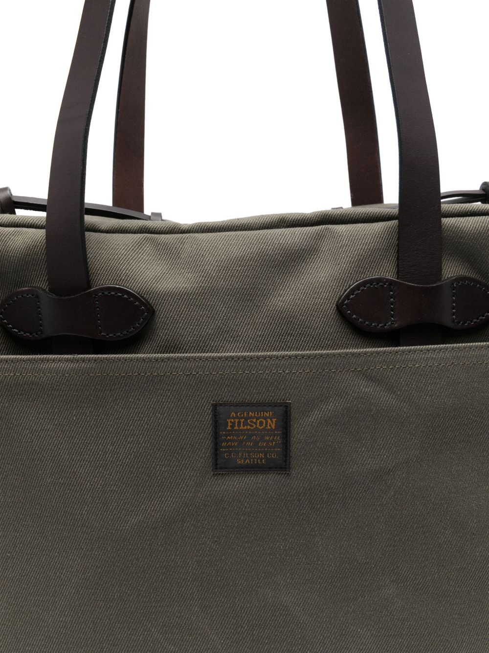 rugged twill tote bag - 4