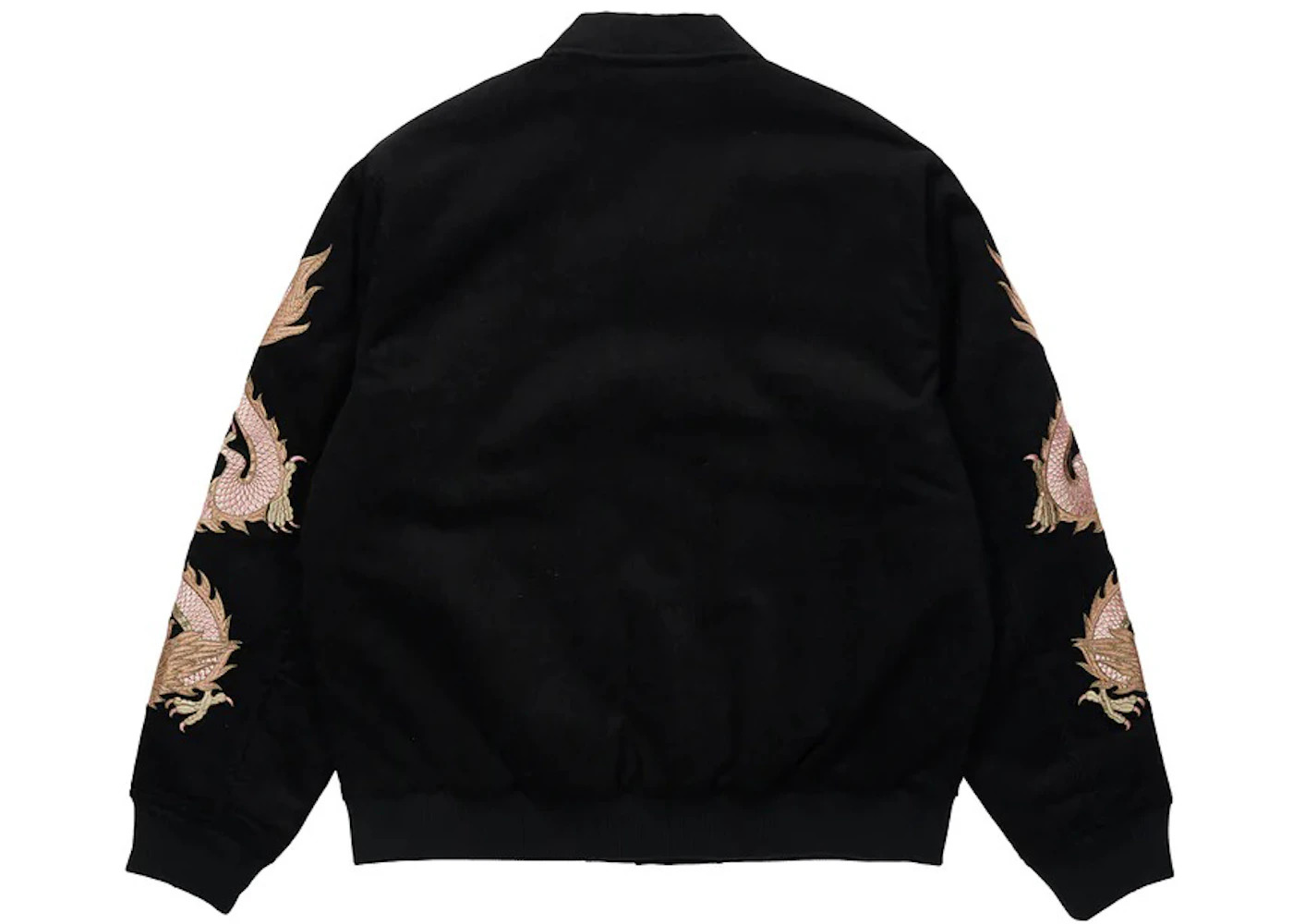 Palace Double Dragon Tour Jacket Black - 3