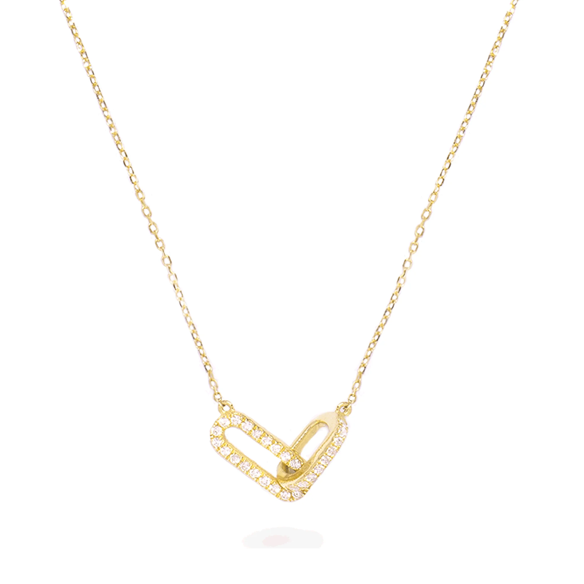 Medium Diamond Linked Up Necklace - 1