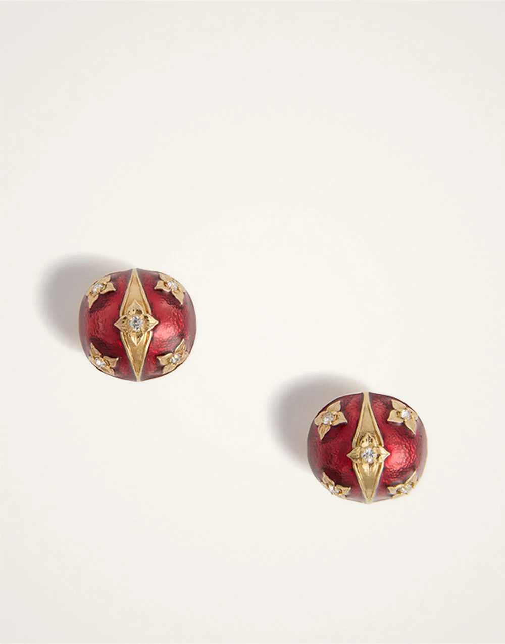 Lady Scarab Earrings - 1