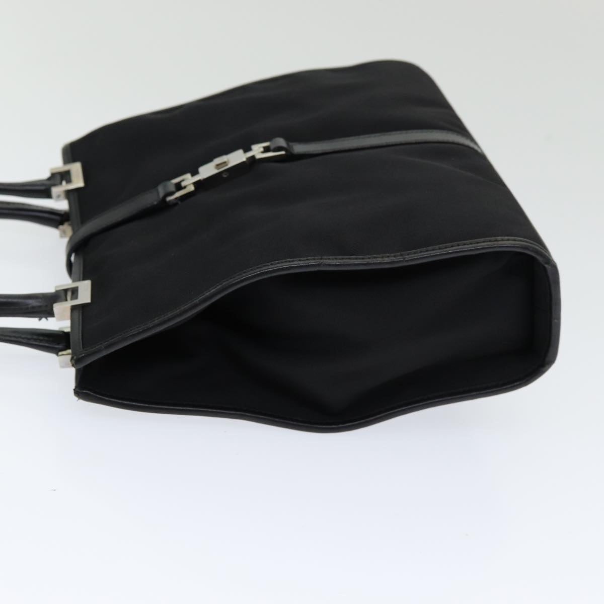 GUCCI Jackie Hand Bag Nylon Black 002 002 - 4