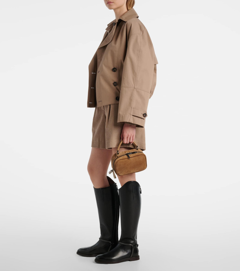 Brunello Cucinelli Monili leather knee-high boots outlook