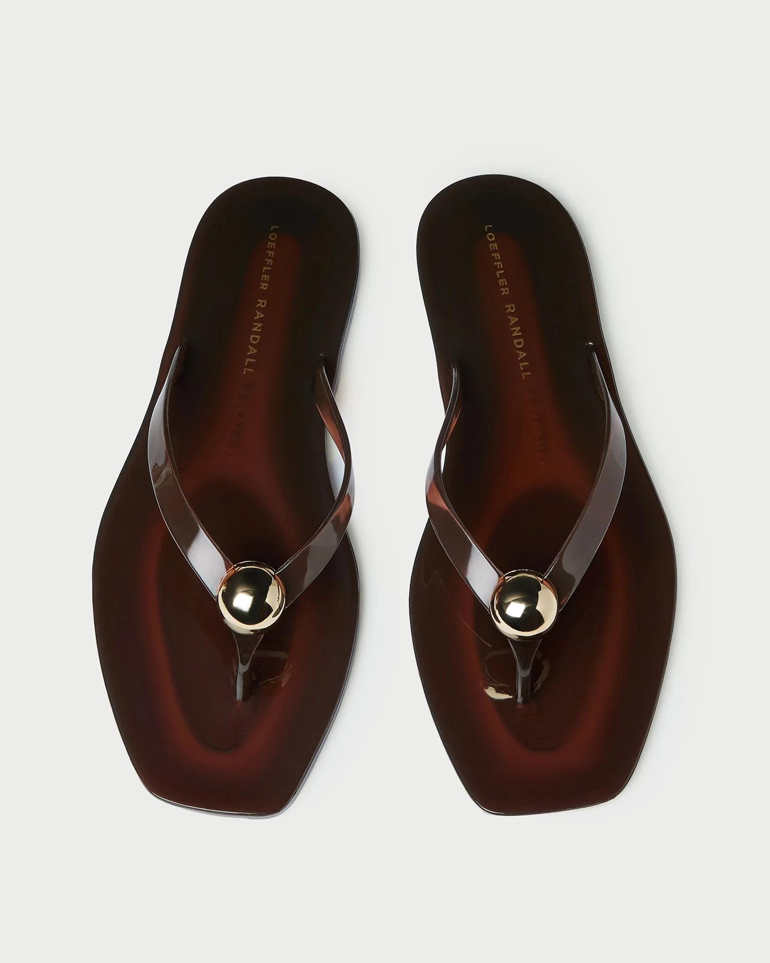 Jovie Brown Jelly Flip Flop - 1