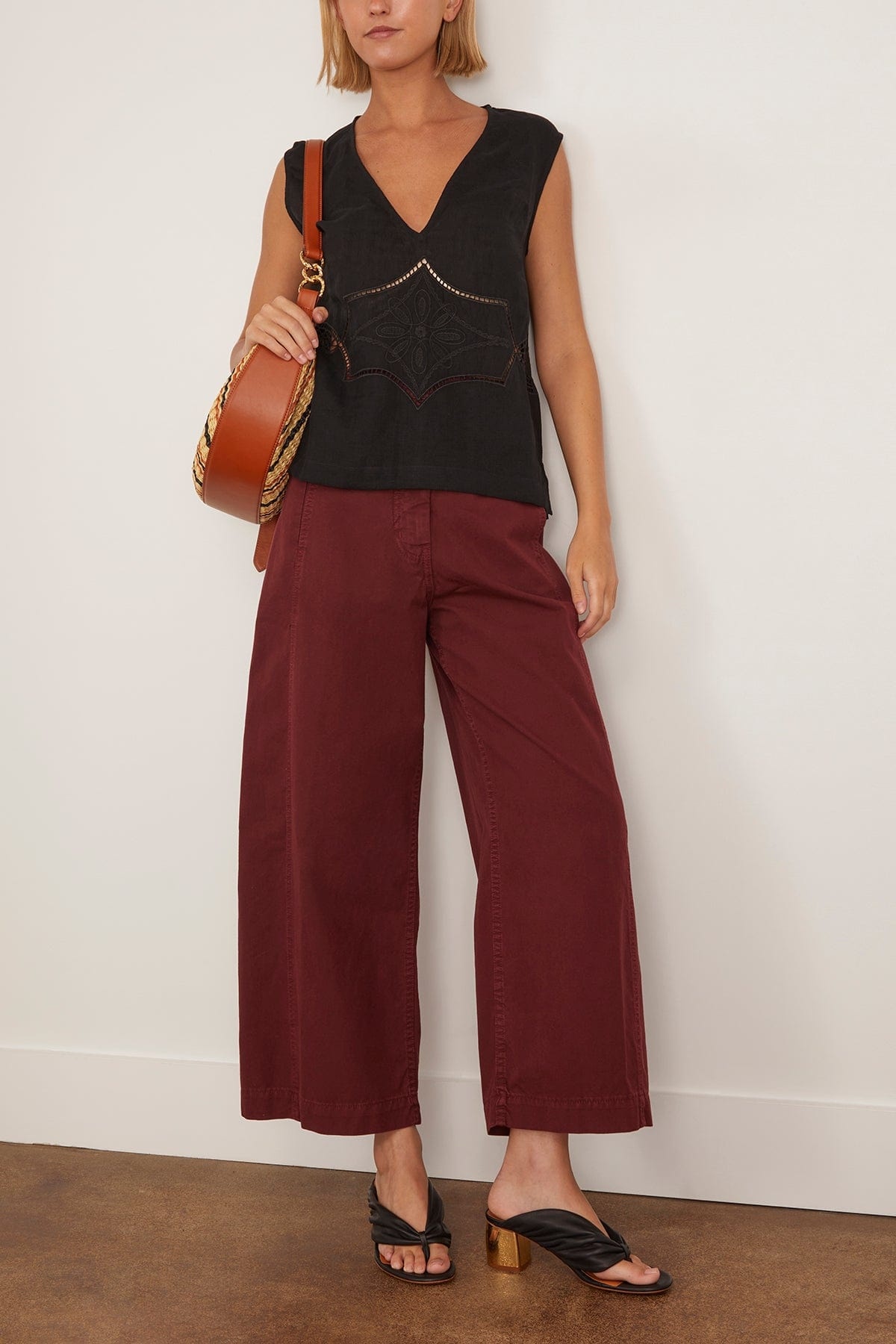 Hendry Top in Black - 2