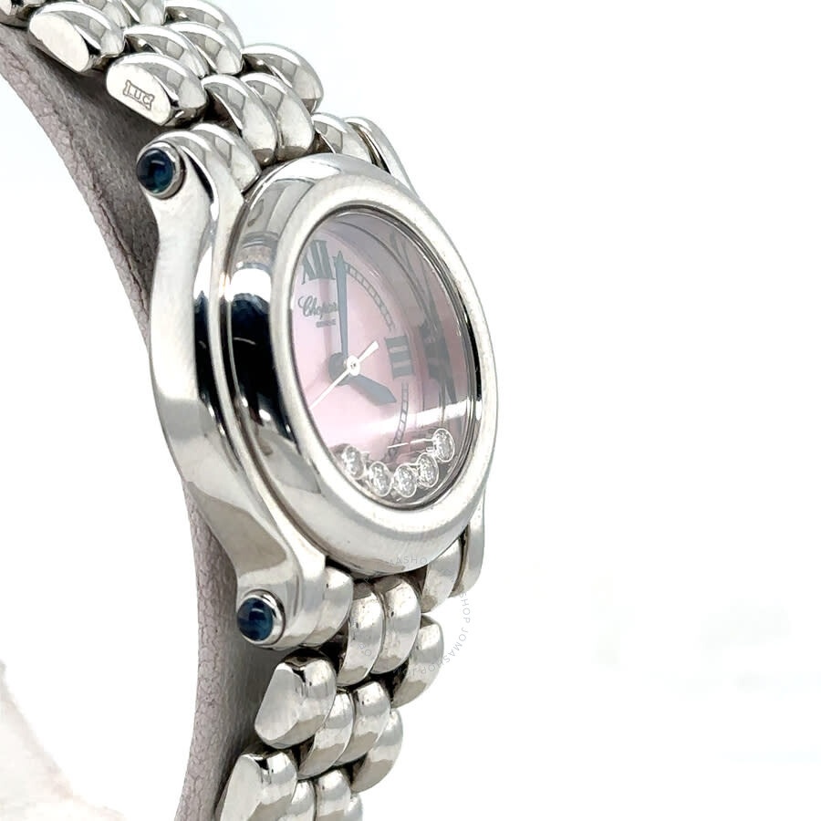 Pre-owned Chopard Happy Sport Quartz Ladies Watch 27/8250-23 - 3