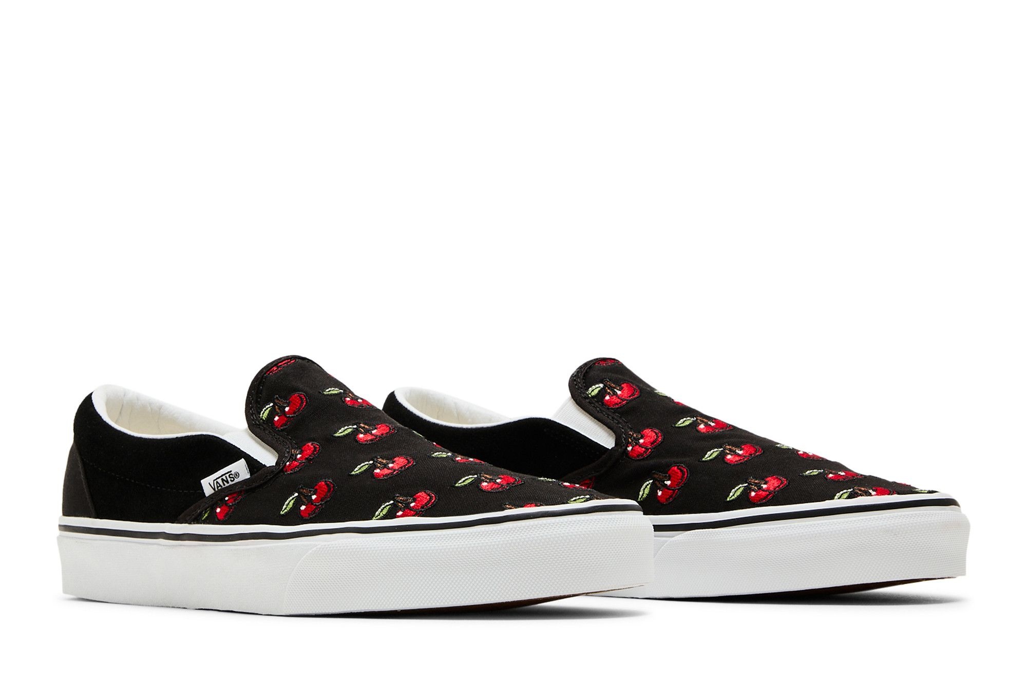 Classic Slip-On 'Cherries Black' - 8