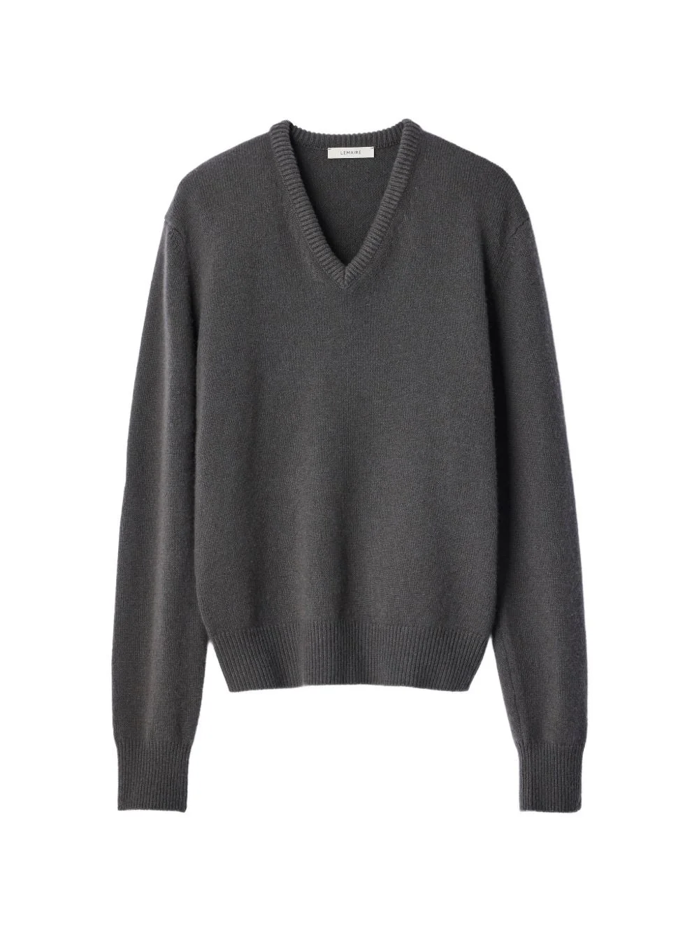 Lemaire Men Cashmere V-Necked Sweater - 1