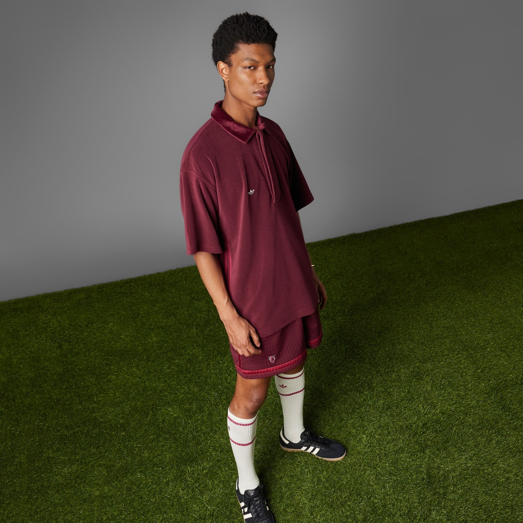ベリンガムシャツ☆アディダス☆Jude Bellingham Polo Shirt adidas Jude Bellingham Polo Shirt - Burgundy | adidas