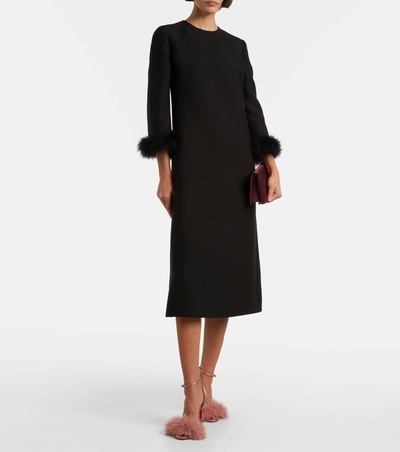 Christian Louboutin Patchoulina 100 crêpe satin sandals outlook